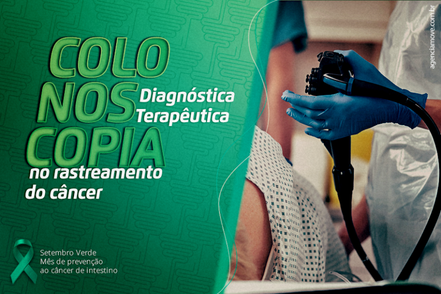 Colonoscopia Diagnostica Terapêutica. No rastreamento do câncer.