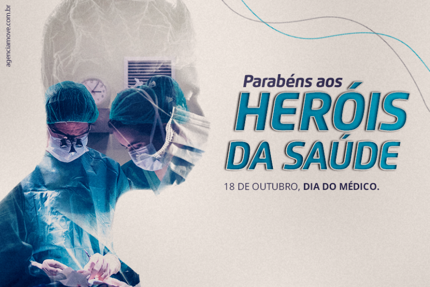 Parabéns aos heróis da saúde